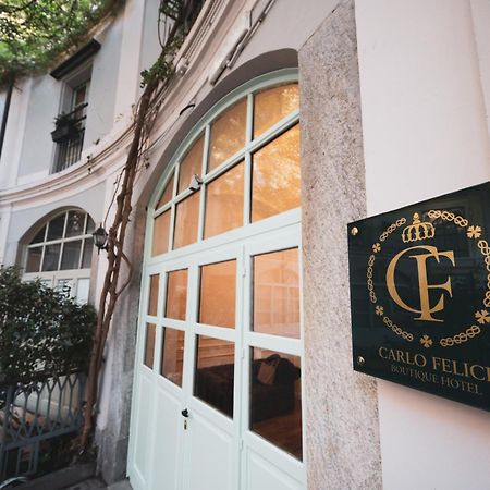 Carlo Felice Boutique Hotel Turin Exterior photo