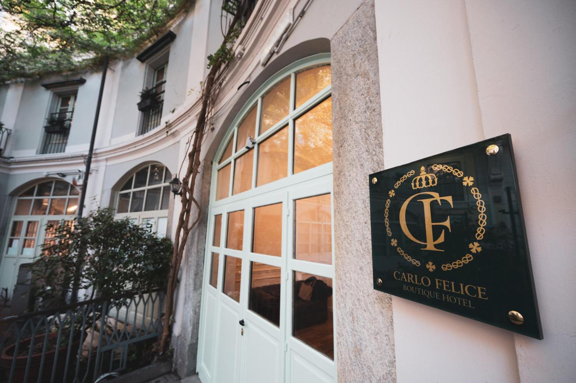 Carlo Felice Boutique Hotel Turin Exterior photo