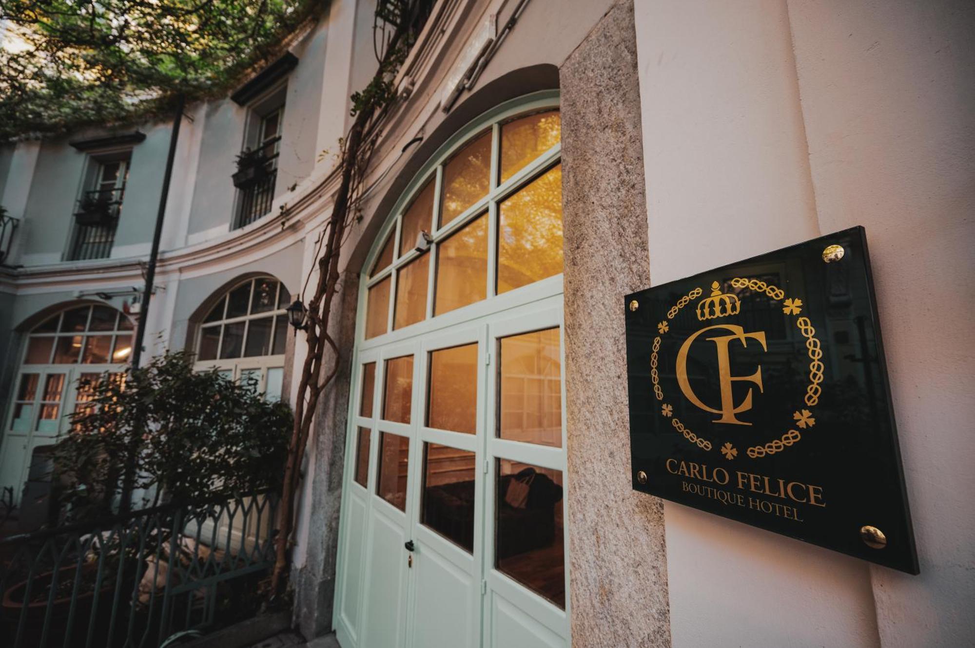Carlo Felice Boutique Hotel Turin Exterior photo