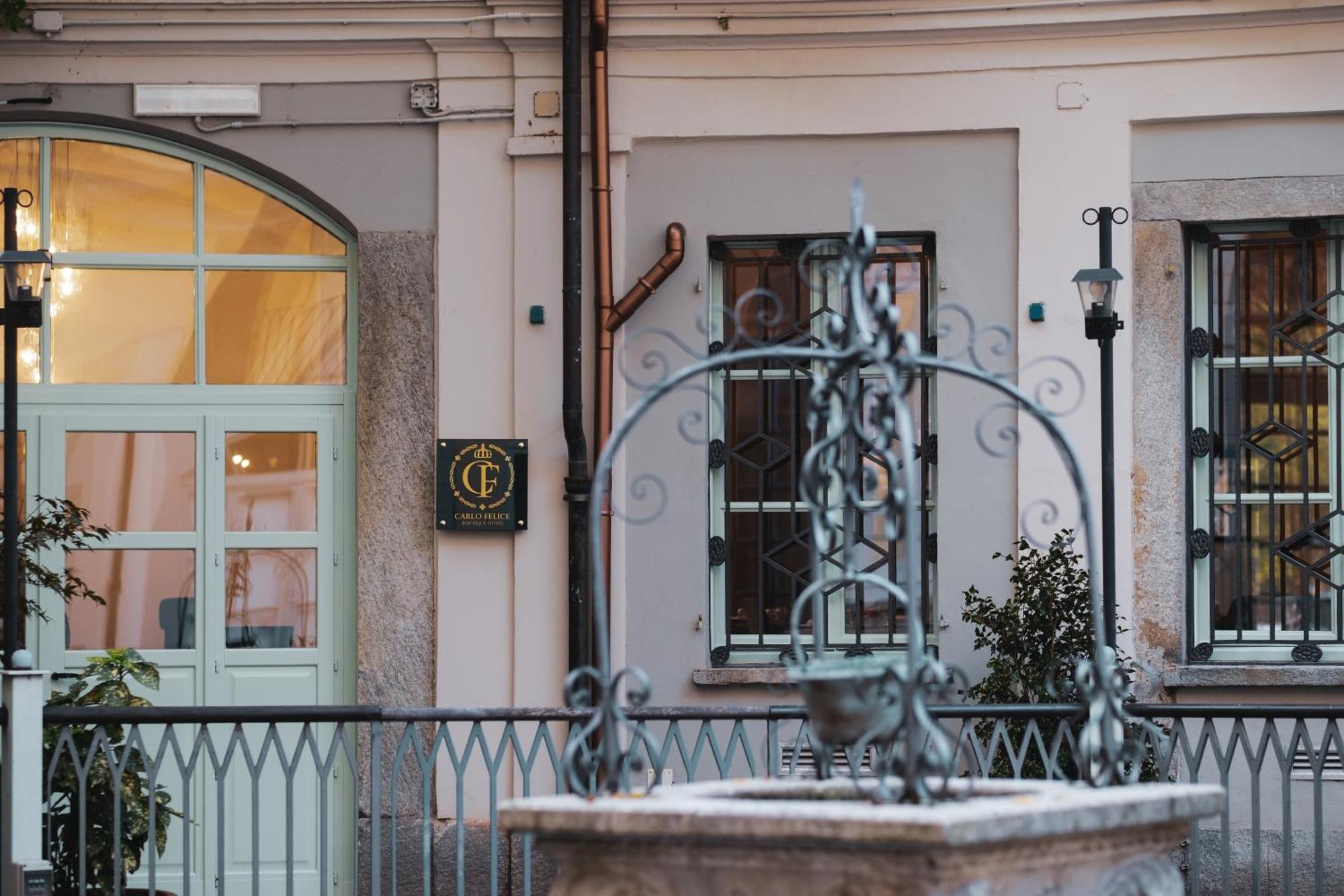 Carlo Felice Boutique Hotel Turin Exterior photo