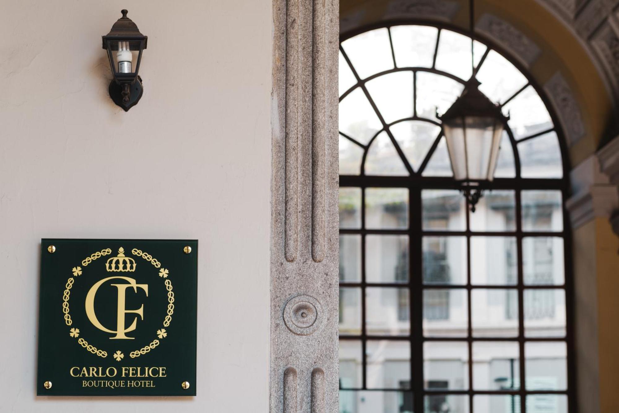 Carlo Felice Boutique Hotel Turin Exterior photo